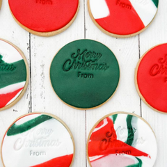 Standard Round Christmas Cookies