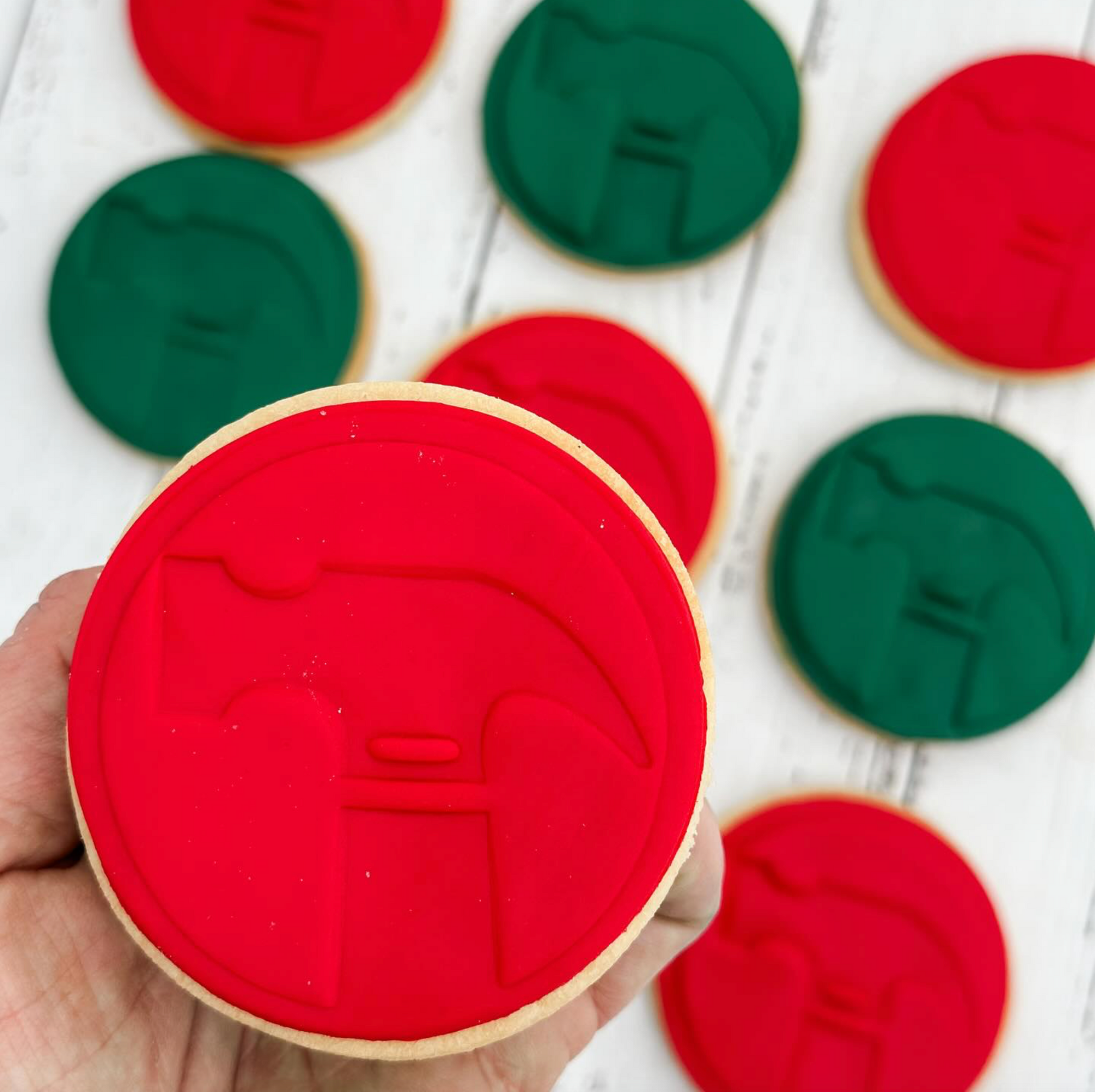 Corporate Embossed Cookies