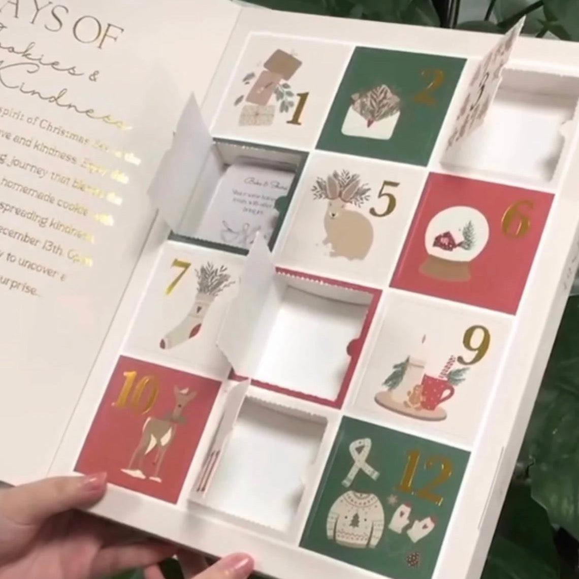 Cookie Kindness Advent Calendar