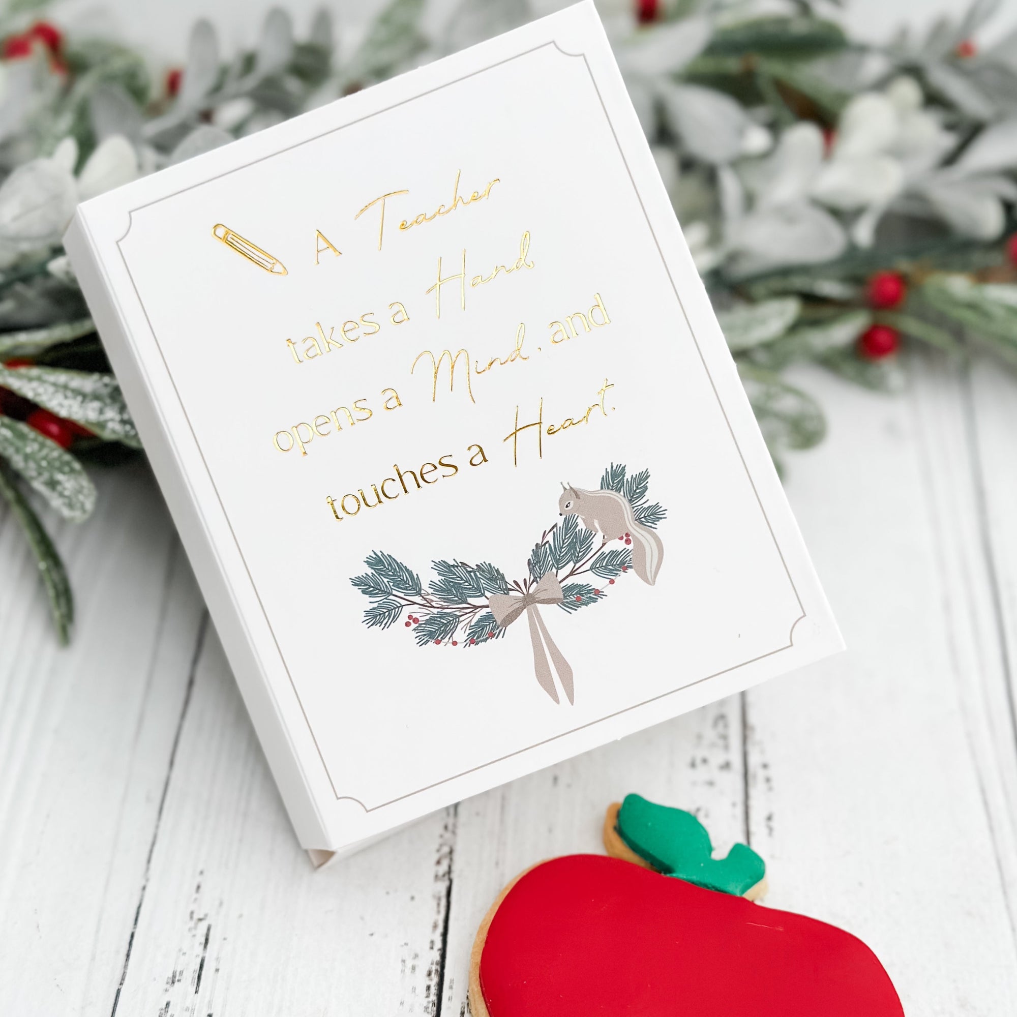 Luxe Teacher Card Box