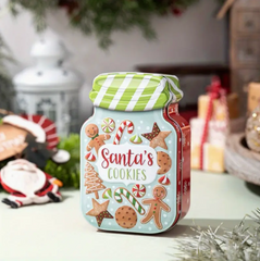 Tin of Mini Christmas Cookies