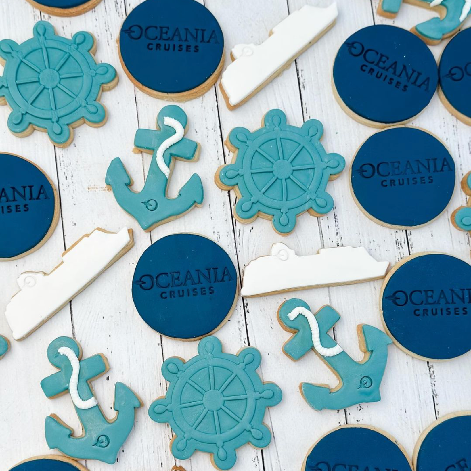 Corporate Embossed Cookies